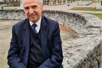 Le pasteur René Léonian en mission dans le Caucase