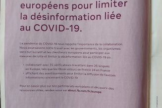 Facebook et la “désinformation”