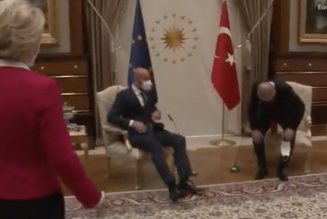 Erdogan humilie la présidente de la Commission européenne