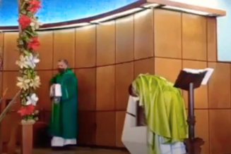 Un prêtre colombien impose la communion à genoux et sur la langue après avoir eu une vision du Christ piétiné