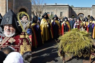 Divine liturgie en Arménie