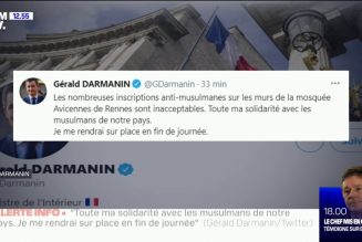 Gérald Darmanin se déplace pour des tags mais pas pour un Français égorgé