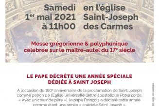 2021 Année Saint-Joseph