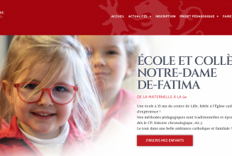 Le site de l’école Notre-Dame-de-Fatima (Lille) fait peau neuve