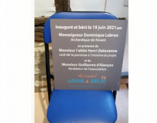 Mgr Lebrun inaugure un lieu d’écoute Louis et Zélie près de Rouen