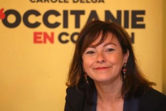 Carole Delga en roue libre