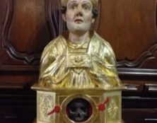 Le chef de saint Sidoine retrouve son reliquaire