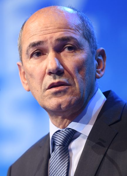 Les européistes face au Premier ministre slovène