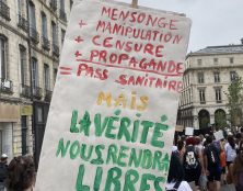 Nouvelles manifestations contre le passeport sanitaire
