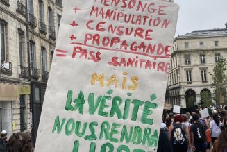 Nouvelles manifestations contre le passeport sanitaire
