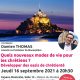 16 septembre : « Quels nouveaux modes de vie pour les chrétiens ? Développer des oasis de chrétienté »