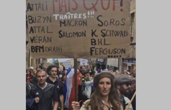 Véronique Lévy : Ce focus sur une pancarte n’engageant que son auteur ressemble à une manipulation politique