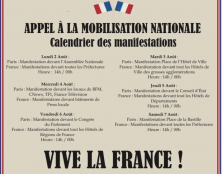 Nouvelles mobilisations pour la liberté