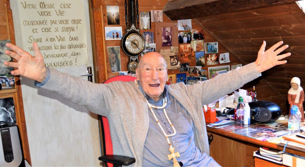 Il est parti vers le Ciel, le père Raymond Jaccard