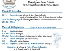 7-8 septembre : Pardon de Notre-Dame du Roncier à Josselin (56)