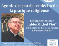 14 octobre : Agonie des patries et déclin des pratiques religieuses par l’abbé Michel Viot