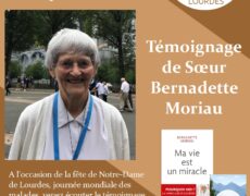 Témoignage de Soeur Bernadette Moriau, 70ème miraculée de Lourdes