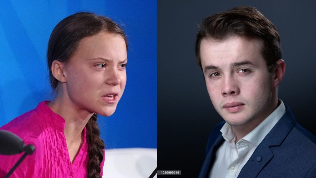Pour les journalistes, Greta Thunberg (18 ans) est crédible mais Stanislas Rigault (22 ans) est trop jeune