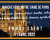 Lundi Saint : Marche de St-Etienne du Mont vers Notre-Dame de Paris et veillée de prière