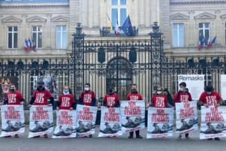 Action contre la promotion de la vente d’enfants à Paris