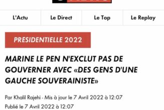 Comme Sarkozy, Marine Le Pen pourrait ouvrir son gouvernement à la gauche