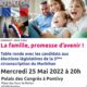 « La famille, promesse d’avenir » – Echange avec les candidats aux élections législatives – 3ème Circonscription du Morbihan