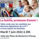 « La famille, promesse d’avenir » – Echange avec les candidats aux élections législatives – 6ème Circonscription du Morbihan
