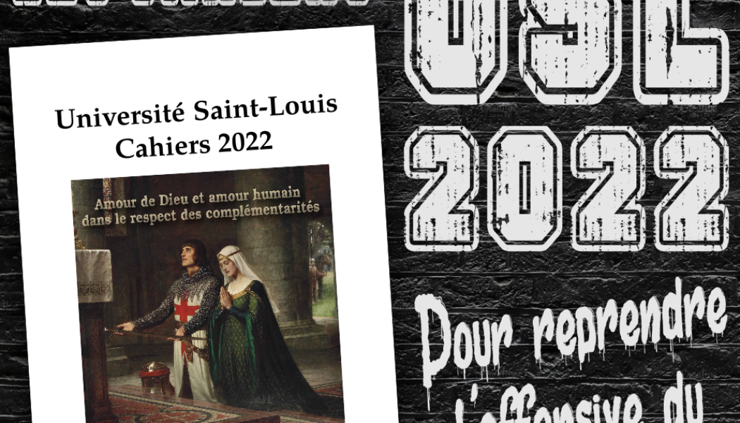 Télécharger les Cahiers de l’Université d’été légitmiste Saint-Louis (UCLF)