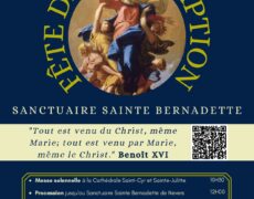 La communauté Hozana a RDV au Sanctuaire Sainte-Bernadette de Nevers pour célébrer l’Assomption, le 15 août prochain