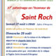 Fête de Saint Roch Hergnies Nord pèlerinage et publication d’un livre sur Saint Roch.