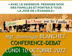 Conférence de Mgr. Blanchet à St Hilaire de La Varenne sur la famille