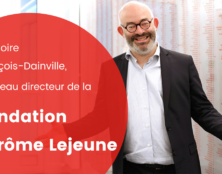 Grégoire François-Dainville, nouveau Directeur général de la  Fondation Jérôme Lejeune