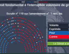Le Sénat, majoritairement à droite, vote pour inscrire l’avortement dans la Constitution